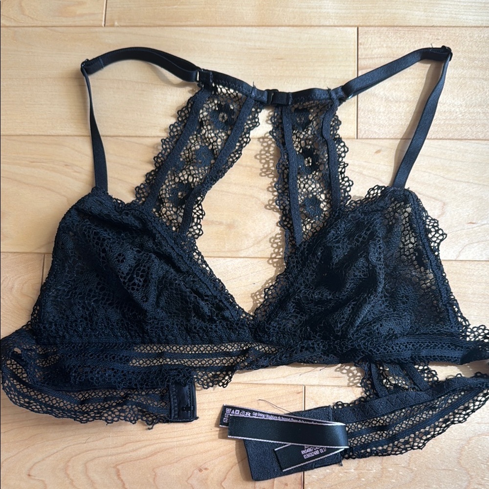 Victoria's Secret Black Lace Bralette